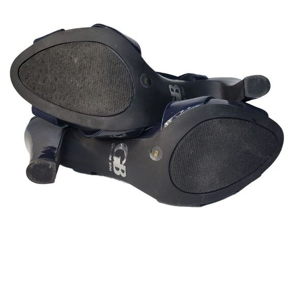 Gianni Bini Blue Strappy Heels (Size 8M) - Picture 6 of 8